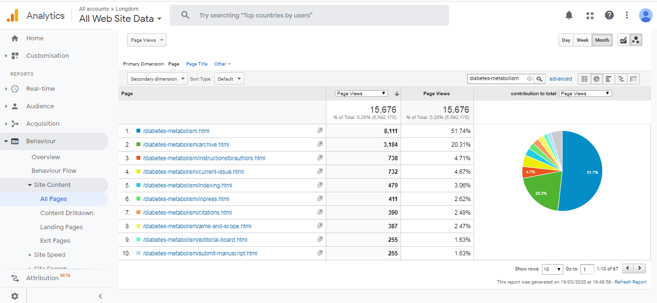 Visitor Analysis Report