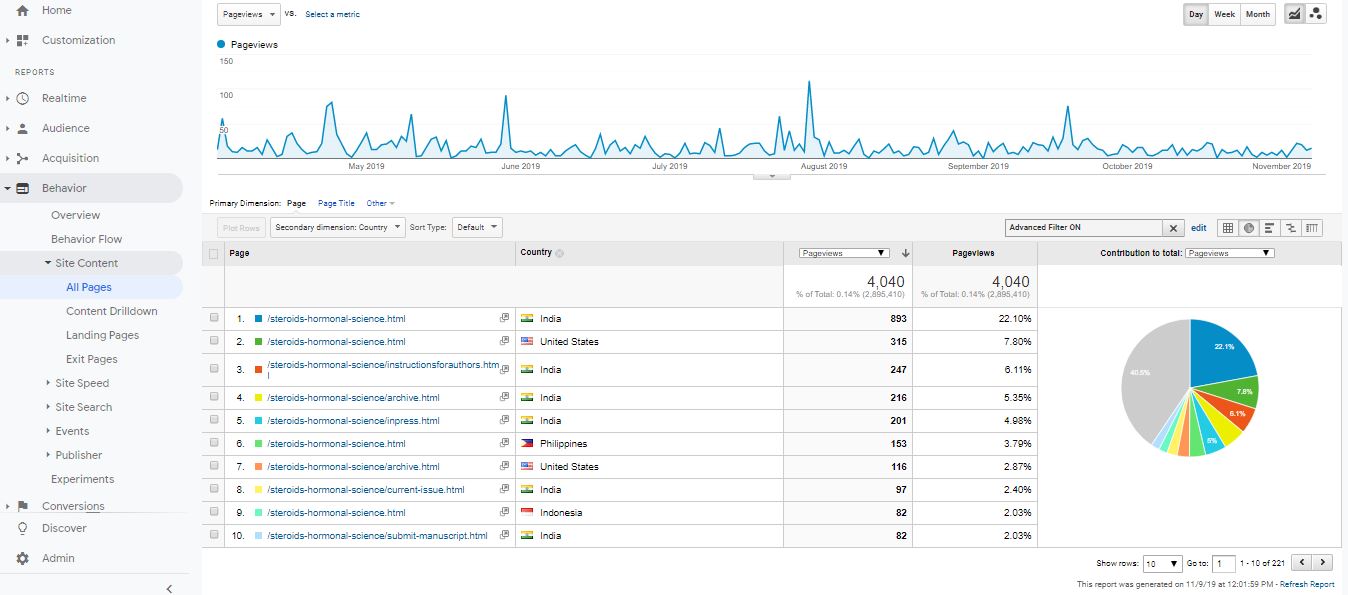 Visitor Analysis Report