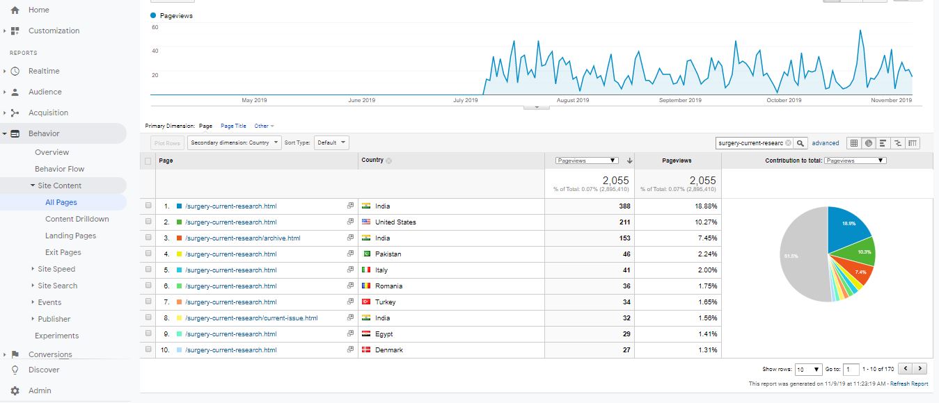 Visitor Analysis Report
